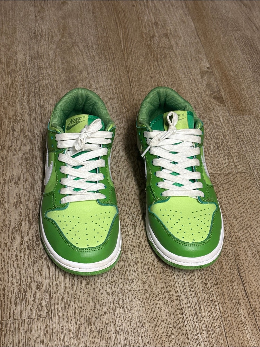 NIKE DUNK LOW GREEN CHLOROPHYLL MENS SNEAKERS SIZE 7